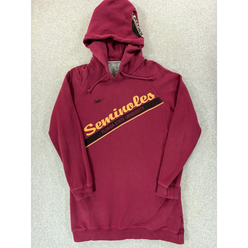 Florida State Seminoles Nike Screened Campus Hoodie Sweatshirt (Women's Large)